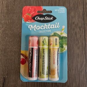 cute 3 piece chapstick mocktail collection